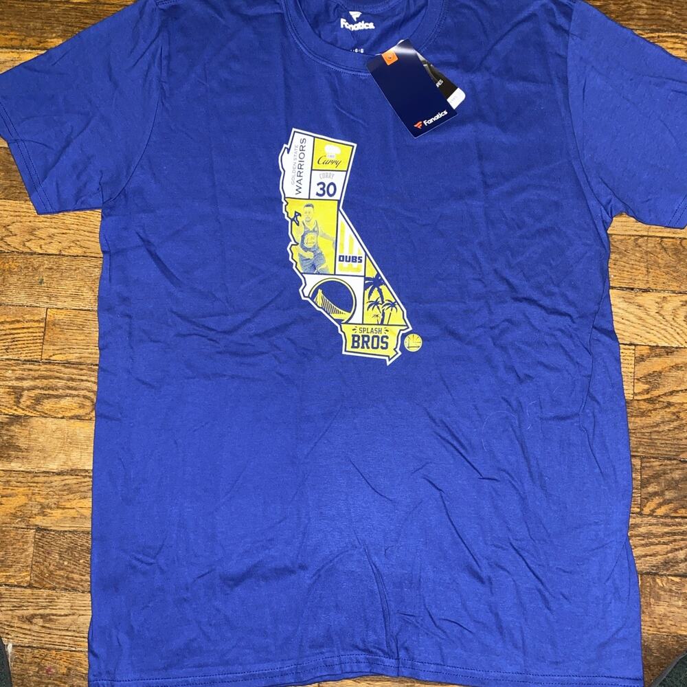 Fanatics Golden State Warriors Men’s Large Tee NBA NWT